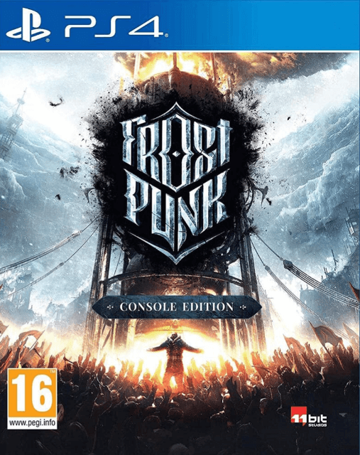 Frost Punk box art for Playstation 4